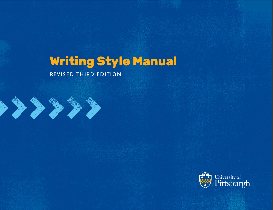Writing Style Manual Third Edition cover